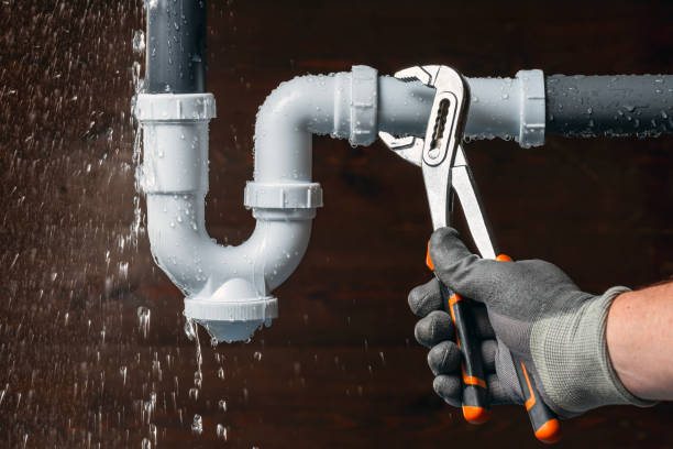 Professional Drain Cleaning technician working in Bretton Woods, NH